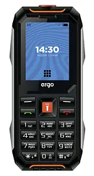 Мобільний телефон ERGO E182 Dual Sim Чорно-оранжевий (7216419)