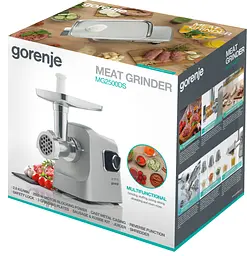 М'ясорубка Gorenje MG2500DS (7128444) - мініатюра 8