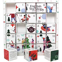 Адвент-календар English Tea Shop White Ornaments,50 г (25 шт. х 2 г) (914377) - мініатюра 2