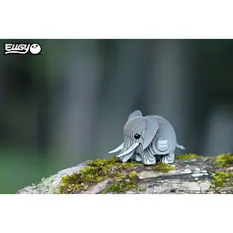 Пазл Eugy 3D Зоопарк Слон (XEG-010) - мініатюра 10