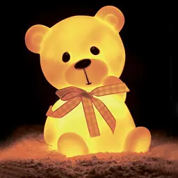 Світильник-нічник Eurolamp LED Bear Light 4.5W 2700K 1.6V на батарейках 3xLR44 (120) - мініатюра 4