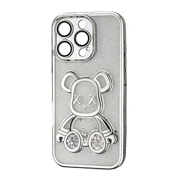 Чохол Shining Bear Case Protected Camera iPhone 16 Pro Silver - мініатюра 4