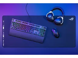 Клавіатура Asus ROG Strix Scope II RX Red EN/UK RGB Black (90MP0350-BKMA00) - мініатюра 4