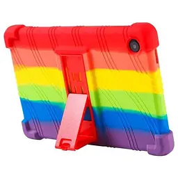 Чохол SoftGel Kids дитячий Samsung Galaxy Tab A9 SM X110 X115 Веселковий - мініатюра 2