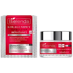 Крем Bielenda Collagen Youth Stimulator Освітлюючий проти зморщок 40+, 50 мл - мініатюра 2