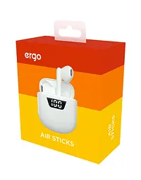 Гарнітура Ergo BS-720 Air Sticks White (BS-720W) - мініатюра 2