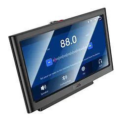 Монітор для авто HOCO HU2 Imogen 7-inch car wireless portable screen Black (6942007623681) - мініатюра 3