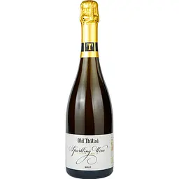 Ігристе вино Old Tbilisi, біле, брют, 13%, 0,75 л