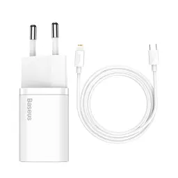 Зарядний пристрій Baseus Super Si 30W 1 USB-C (CCSUP-J02) White - мініатюра 5