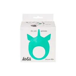 Ерекційне кільце Lola Games MiMi Animals Unicorn Alfie 8.5 см (зелений) - мініатюра 2