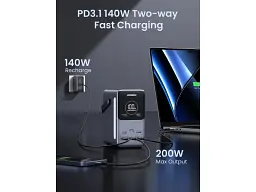 Зовнішній акумулятор (павербанк) UGREEN PB770 48000mAh 300W (25286) - мініатюра 4