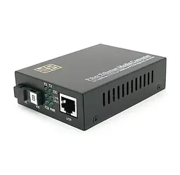 Медіаконвертер пари YOSO RTL-8201 (A+B) 1310-1550 WDM одноволоконний Full/Half duplex, SC 25km - мініатюра 3