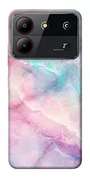 Чохол Demsky Рожевий мармур для ZTE Blade A54 4G