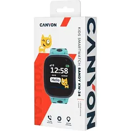 Смарт-годинник Canyon (CNE-KW34BL) Kids smartwatch Sandy, Blue (CNE-KW34BL) - мініатюра 6