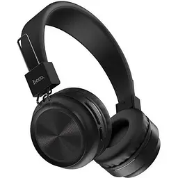 Накладні Bluetooth навушники Hoco Promise W25 | 300 mAh, 12h, MicroSD/AUX support|black