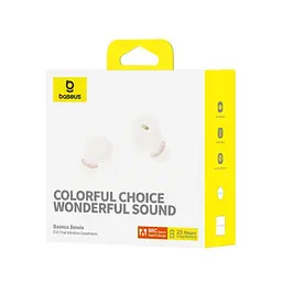 Навушники Baseus Bowie E18 True Wireless Earphones білий A00023800223-00 - мініатюра 4