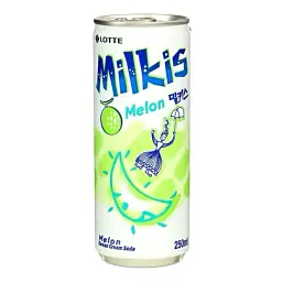 Напій молочний газований Lotte Milkis Melon Дыня 250 мл