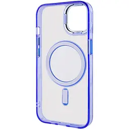 Чохол TPU Iris with MagSafe для Apple iPhone 12 Pro Max (6.7) Синій - мініатюра 4