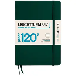 Блокнот LEUCHTTURM1917 120G Edition Середній Forest Green Лінія (370342)