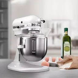 Чаша KitchenAid 4,8 л 5K5A2SB з нержавіючої сталі, з ручкою, до моделей 5KPM5 - мініатюра 3