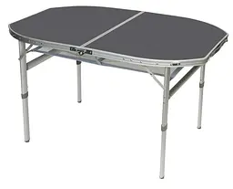 Стіл Bo-Camp Case Model Oval 120x80 cm Grey (1404415) (DAS303277)