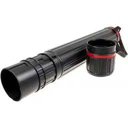 Тубус для креслення 65-105 см d-10 см, чорний DSCN7680 / HT-606A - мініатюра 3