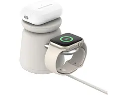 Бездротовий зарядний пристрій Belkin 2in1 MagSafe Charge Station White (WIZ020VFH37) - мініатюра 8