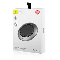 Бездротовий зарядний пристрій — док-станція Baseus whirlwind Desktop wireless charger - мініатюра 3