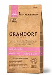 Сухий корм Grandorf Lamb & Brown Rice Puppy для цуценят від 3 тижнів, вагітних та собак, що годують 1 кг (5404009577016)