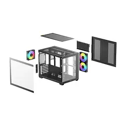 Корпус для ПК OCYPUS GAMMA-C54-BKD300XX-GL - миниатюра 10