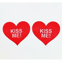 Наклейки на соски що світяться Афродита Наклейки Kiss Me 89157