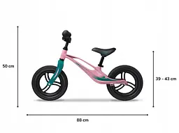 Біговел Lionelo Bart Tour Pink Bubblegum - мініатюра 8