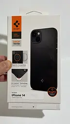 Протиударний чохол для iPhone 13/14 Spigen Core Armor MagSafe MagFit Black ACS04676 - мініатюра 2