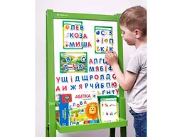 Гра навчальна VLADI TOYS "Абетка на магнітах" VT5411-03 - мініатюра 2