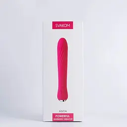 Вібратор із підігрівом Svakom Anya Plum Red Svakom Anya Plum Red - мініатюра 7