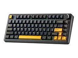 Клавіатура Aula F75 Kailh Pink Switch Black (6978080504890) - мініатюра 2