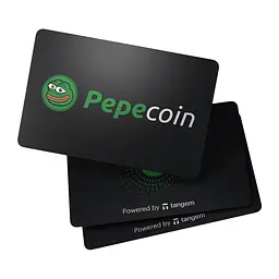 Криптогаманець Tangem 2.0 Wallet Pepe Coin набір з 3 карток (TG-PEPE) - мініатюра 2