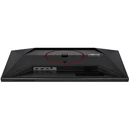 Монітор TFT 23.8 AOC 24G4ZR, Fast IPS, 260Гц, 2xHDMI, DP, HAS, Pivot, чорно-червоний - мініатюра 8