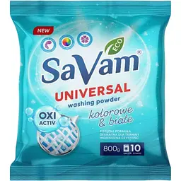 Пральний порошок SaVam OxiActiv UNIVERSAL 800г