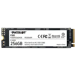 SSD M.2 накопичувач Patriot P300 256GB (P300P256GM28)