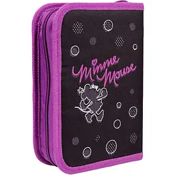 Пенал твердий Yes HP-04 Minnie Mouse, 13х21х4 см, чорний із рожевим (533127) - мініатюра 2