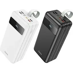 Портативна батарея Hoco J86B Electric 22.5W PD20W QC LCD Lamp 60000 mAh White - мініатюра 3