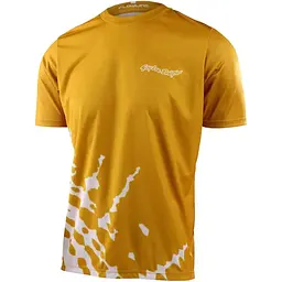 Велоджерсі Troy Lee Designs Flowline SS Jersey Big Spin Gold L (1106-335908004)