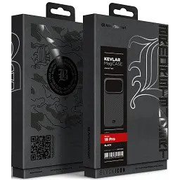 Чохол до мобільного телефона Armorstandart BlackIcon Aramid Twill MagCase Apple iPhone 18 Pro Black (ARM92840) - мініатюра 10