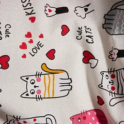 Набір наволочок Moon&Star Бязь Gold Люкс Cute Cats 70х70 см 2 шт - мініатюра 5