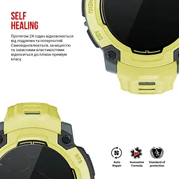 Гідрогелева плівка на годинники Garmin Instinct E 45mm ArmorStandart захисна плівка для смарт годинників прозора (ARM86957) - мініатюра 3