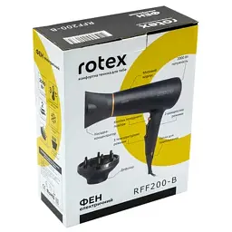 Фен ROTEX RFF 200-B - мініатюра 2