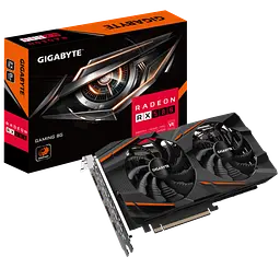 Відеокарта AMD Radeon RX 580 8GB Gigabyte Gaming (GV-RX580GAMING-8GD) Б/В