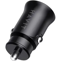 Автомобільний зарядний пристрій Havit HV-CC2022 20W USB+USB-C black (HV-CC2022) - мініатюра 5