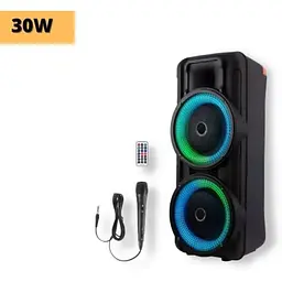 Портативна колонка бумбокс XPRO RX-8251 валіза 30Вт USB SD FM радіо Bluetooth 1 мікрофон ДК (MER-15667) - мініатюра 2